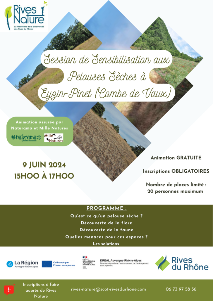 Affiche Pelouses Sèches Eyzin-Pinet