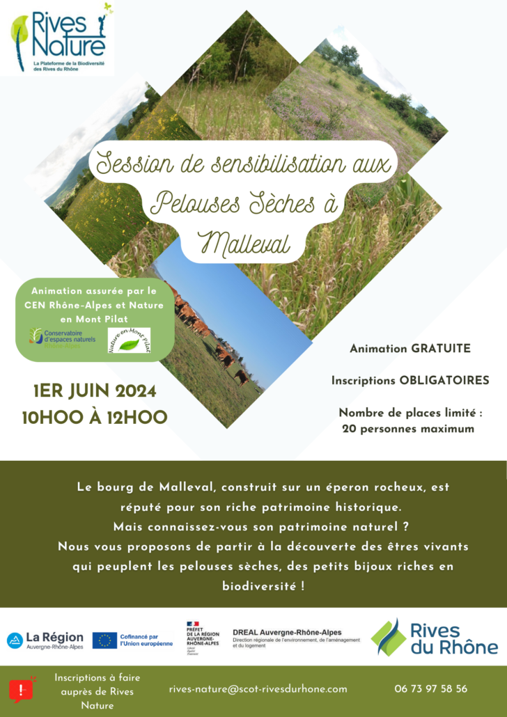 Affiche Pelouses Sèches Malleval